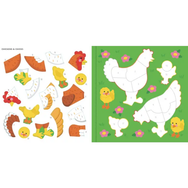 My First Color By Sticker Book (Multiple Options)