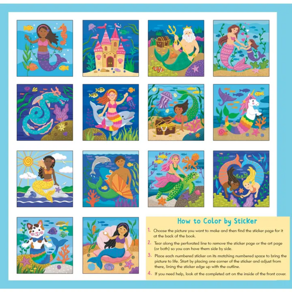 My First Color By Sticker Book (Multiple Options)
