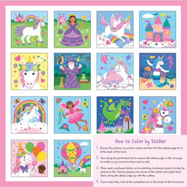 My First Color By Sticker Book (Multiple Options)