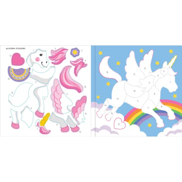 My First Color By Sticker Book (Multiple Options)
