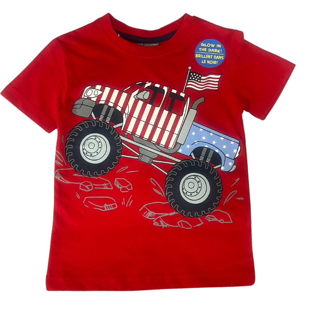 Patriotic Monster Truck Shirt