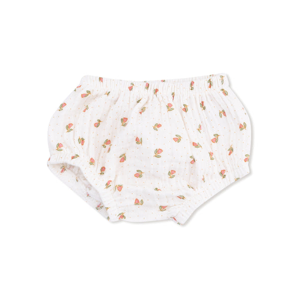 Petite Pointe Fleur - Petal Collar Dress + Diaper Cover