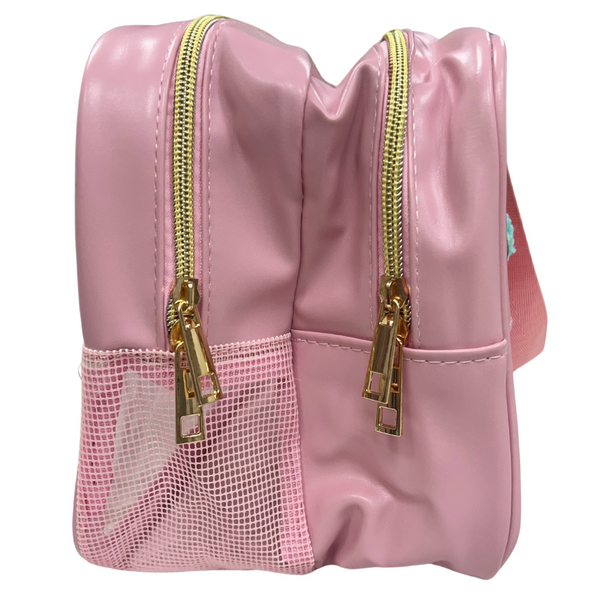 Blush Pink Cosmetic Bag