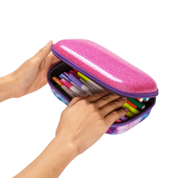 Pink Glitter Pencil Case