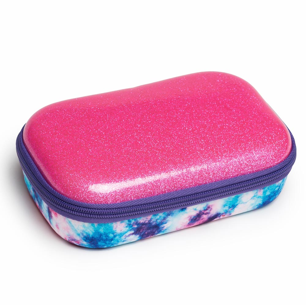 Pink Glitter Pencil Case