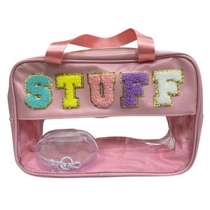 Blush Pink Cosmetic Bag