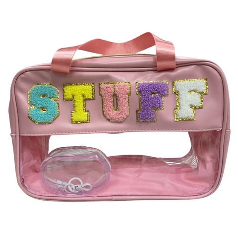 Blush Pink Cosmetic Bag