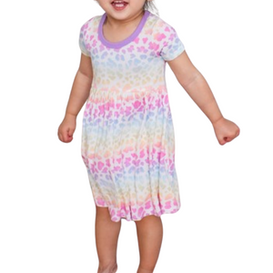 Rainbow leopard dress 