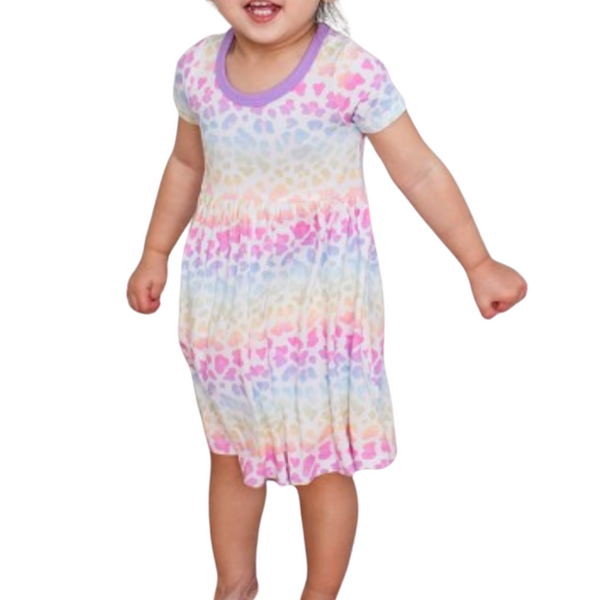 Rainbow Leopard Dress