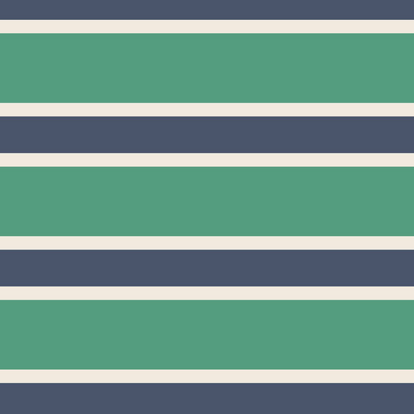 Rugby Stripe - Green and Navy - Polo Romper