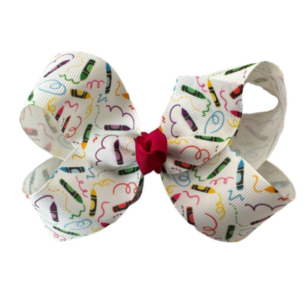 Back to School Bows (Multiple Options)