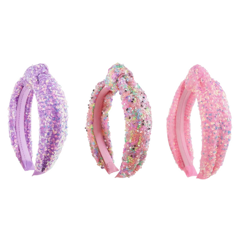 Sequin Knot Headbands (Multiple Options)