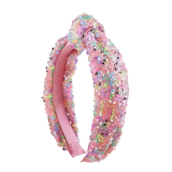 Sequin Knot Headbands (Multiple Options)