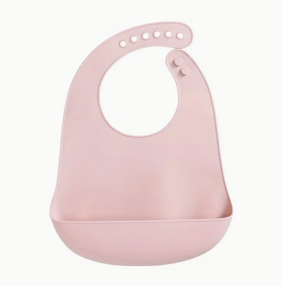 Silicone Bucket Bib (Multiple Colors)