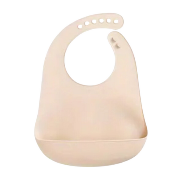 Silicone Bucket Bib (Multiple Colors)