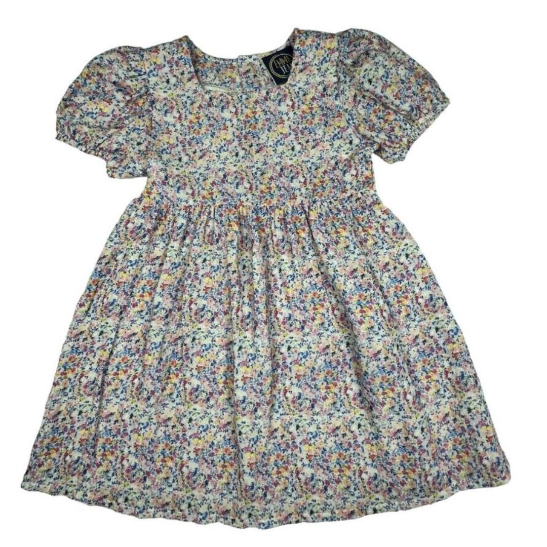Skylar Dress with different colored flowers