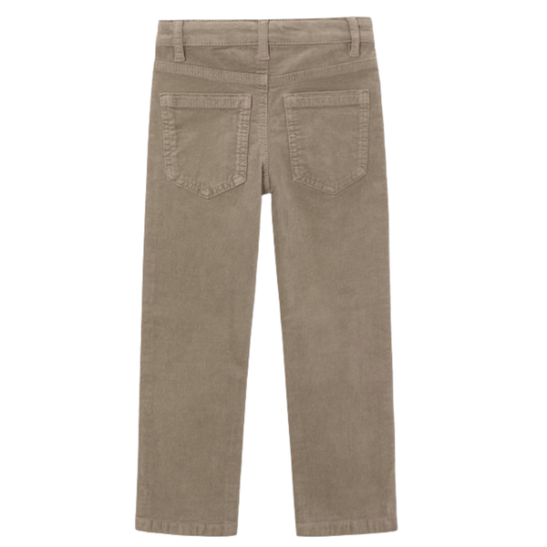 Basic Cord Trousers Tahini