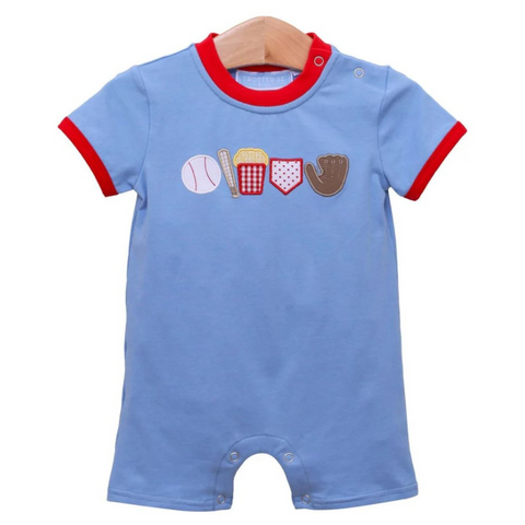 Take Me Out to the Ballgame Romper