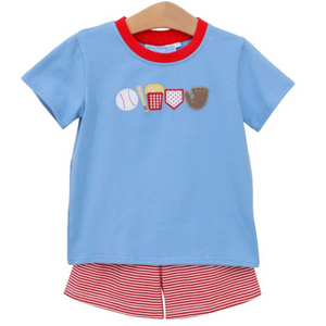 Take Me Out to the Ballgame Short Set