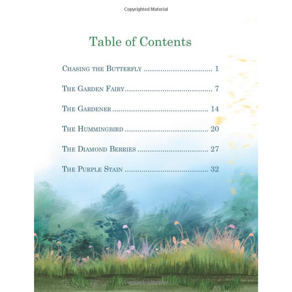 The Enchanted Garden-Chapter Book and Necklace-(The Gold Feather Gardeners Series Book 1