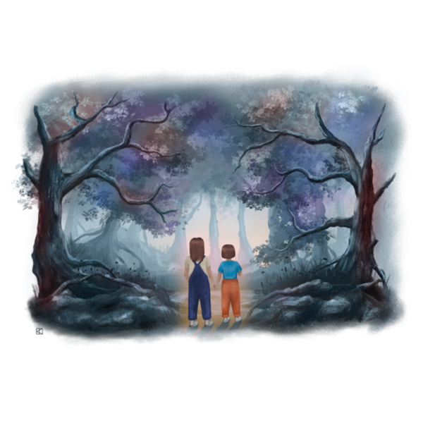The Enchanted Garden-Chapter Book and Necklace-(The Gold Feather Gardeners Series Book 1