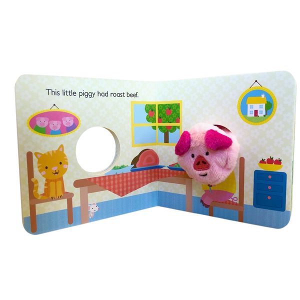 This Little Piggy Finger Puppet Book