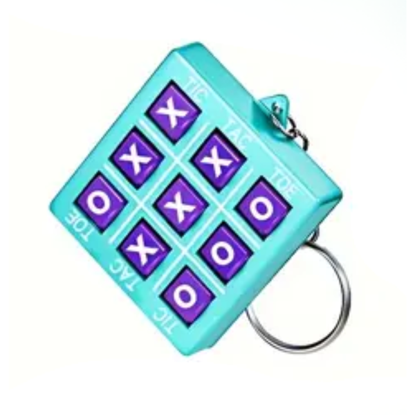 Tic-Tac-Toe Keychain