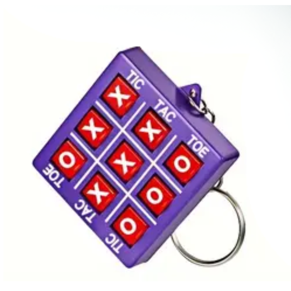 Tic-Tac-Toe Keychain