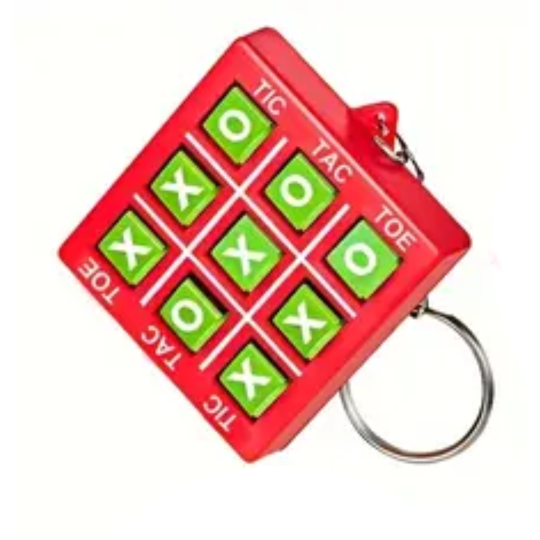 Tic-Tac-Toe Keychain