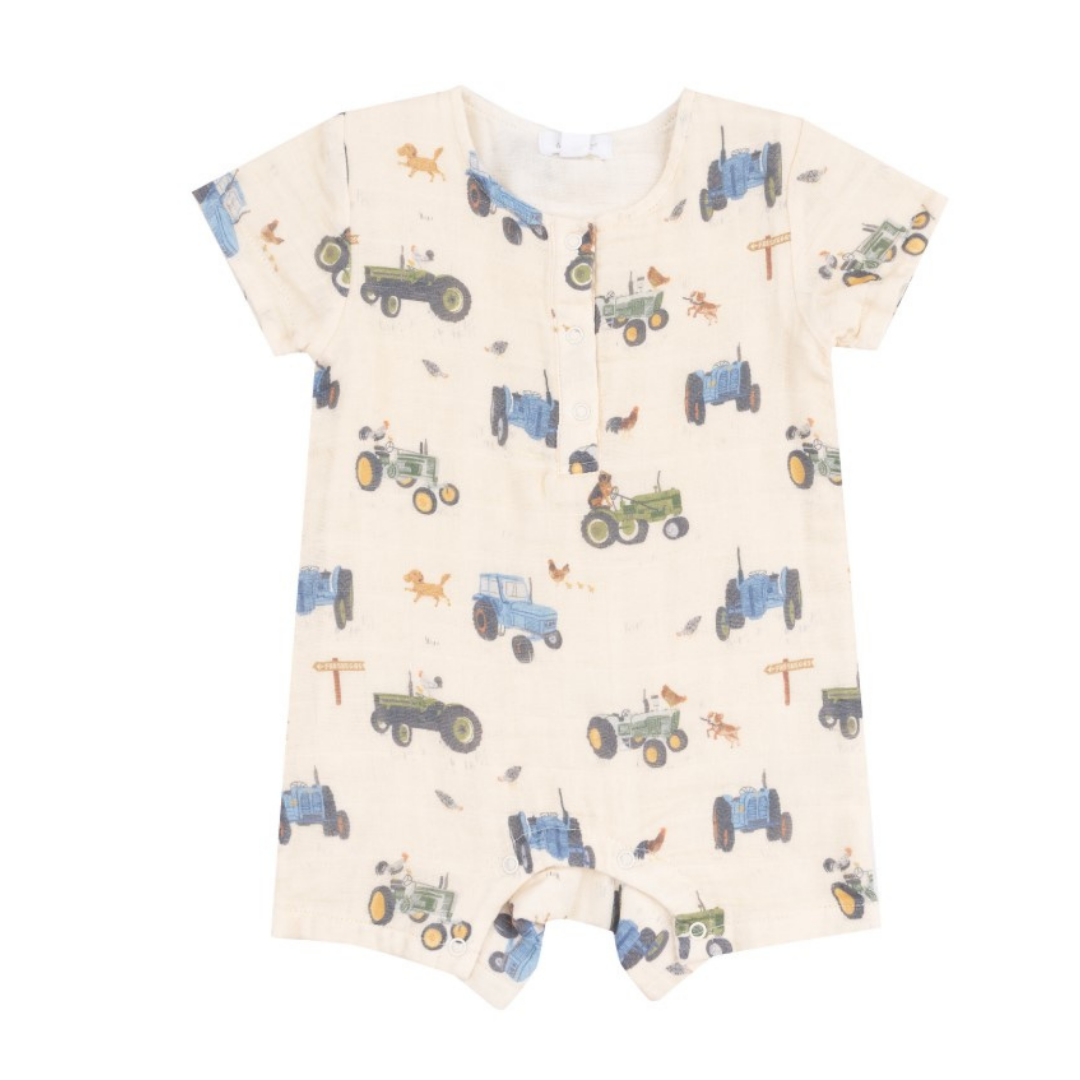 Tractors and Friends Uni Henley Shortall