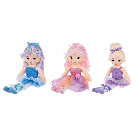 16" Tutu Twirl Ballerinas