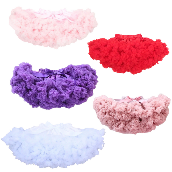 Soft and fluffy tutu with layers of tulle and a stretchy waistband, perfect for twirling