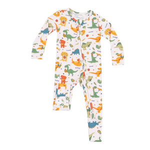 Veggie Dinos 2 Way Zipper Romper