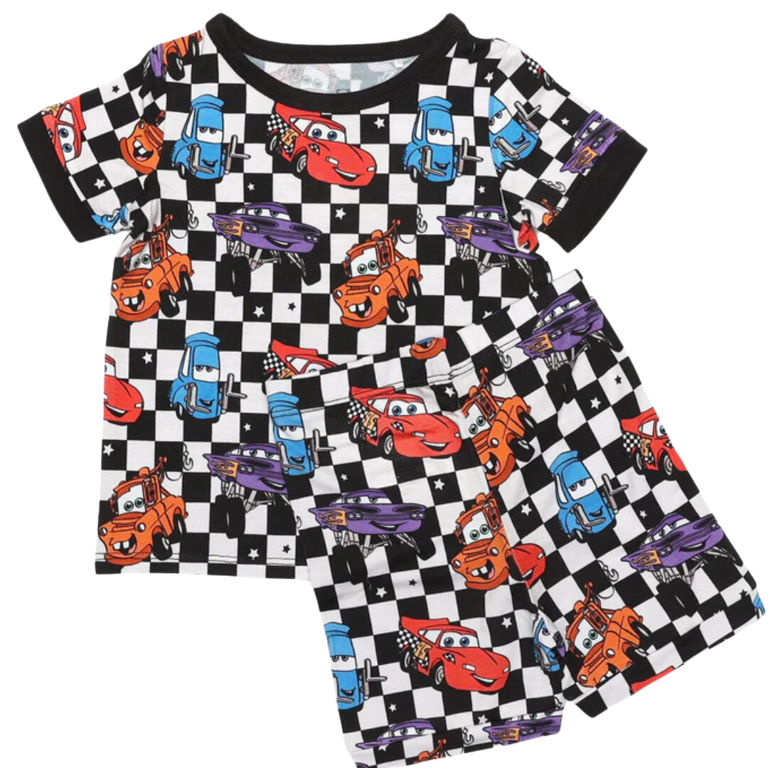 Victory Lap Short Sleeve Lounge Set