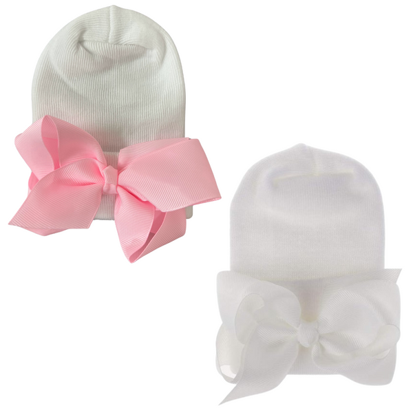 Hospital Hat with Bow (2 Colors)