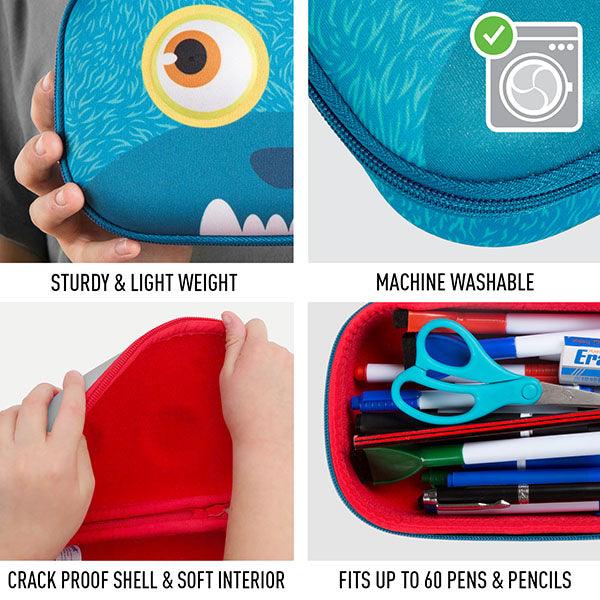 Wildlings Blue Pencil Pouch