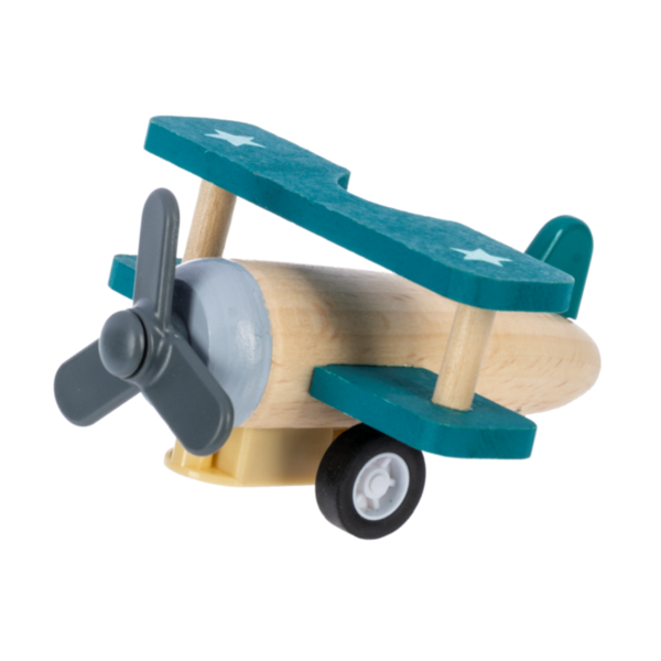 Wooden Pullback Plane Racers