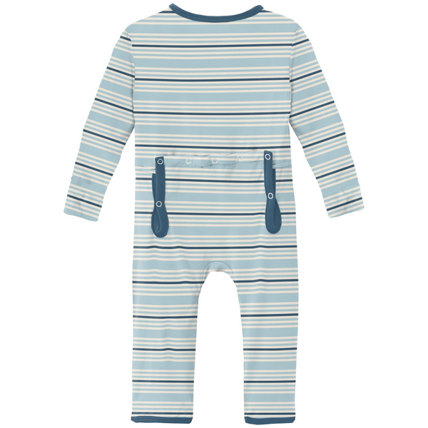 Coverall with 2 Way Zipper Jetsam Stripe