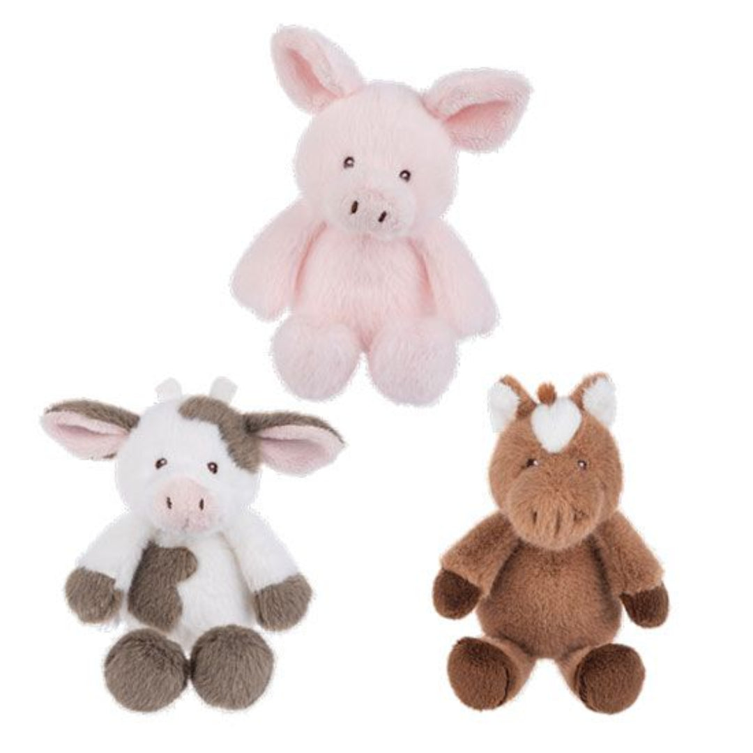 Mini Cuddlesome Plush Rattle (3 Options)