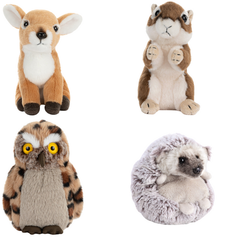 Forest Animals Beanbag Plush