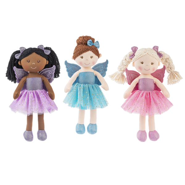 Fayetta Fairy Dolls-Black Hair