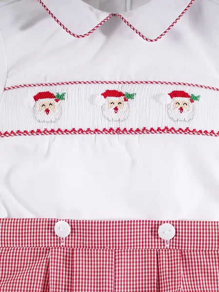 Little Claus Red Gingham Caleb Set