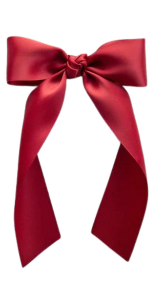 Long Tail Bow - Satin