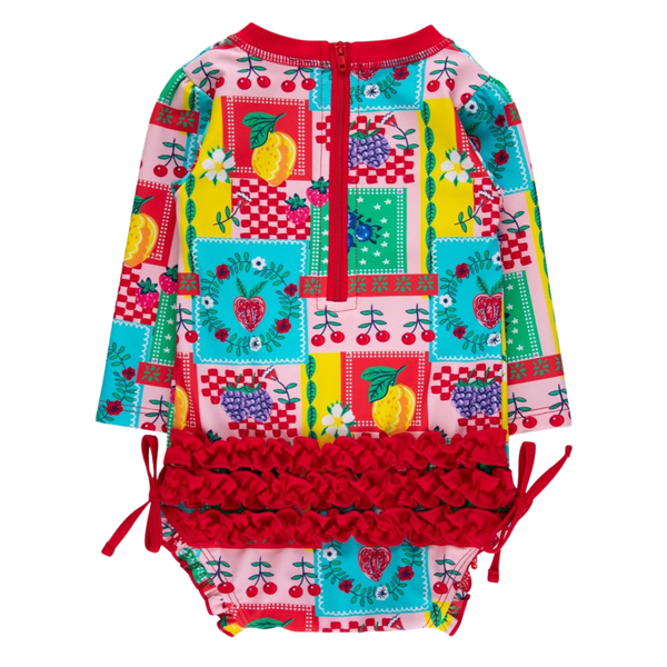 Picnic Party One Piece Rash Guard