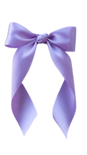 Long Tail Bow - Satin