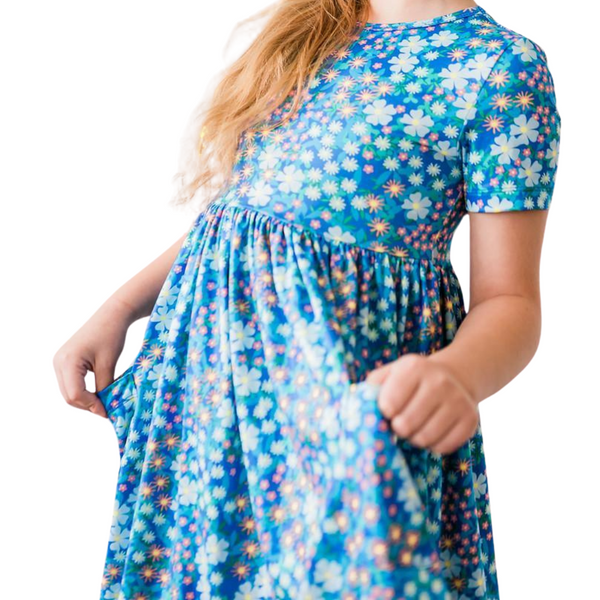 Spring Fling Pocket Twirl Dress