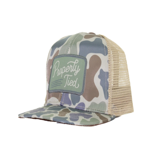 Vintage Camo Trucker Hat