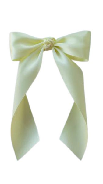 Long Tail Bow - Satin