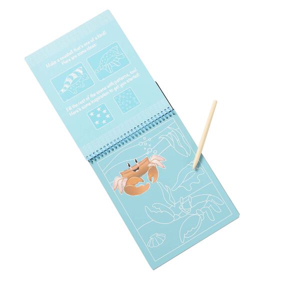 On the Go Scratch Art Color Reveal Pad