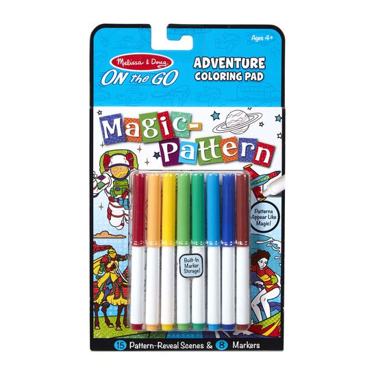 On the Go Magic Pattern Coloring Pad (3 Options)